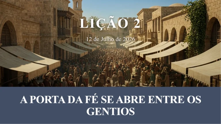 A Porta da Fé se Abre para os Gentios