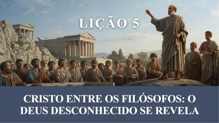 Cristo entre os Filósofos: O Deus Desconhecido se Revela em Atenas