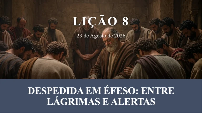 Despedida em Éfeso: Entre Lágrimas e Alertas sobre Fidelidade e Vigilância Pastoral
